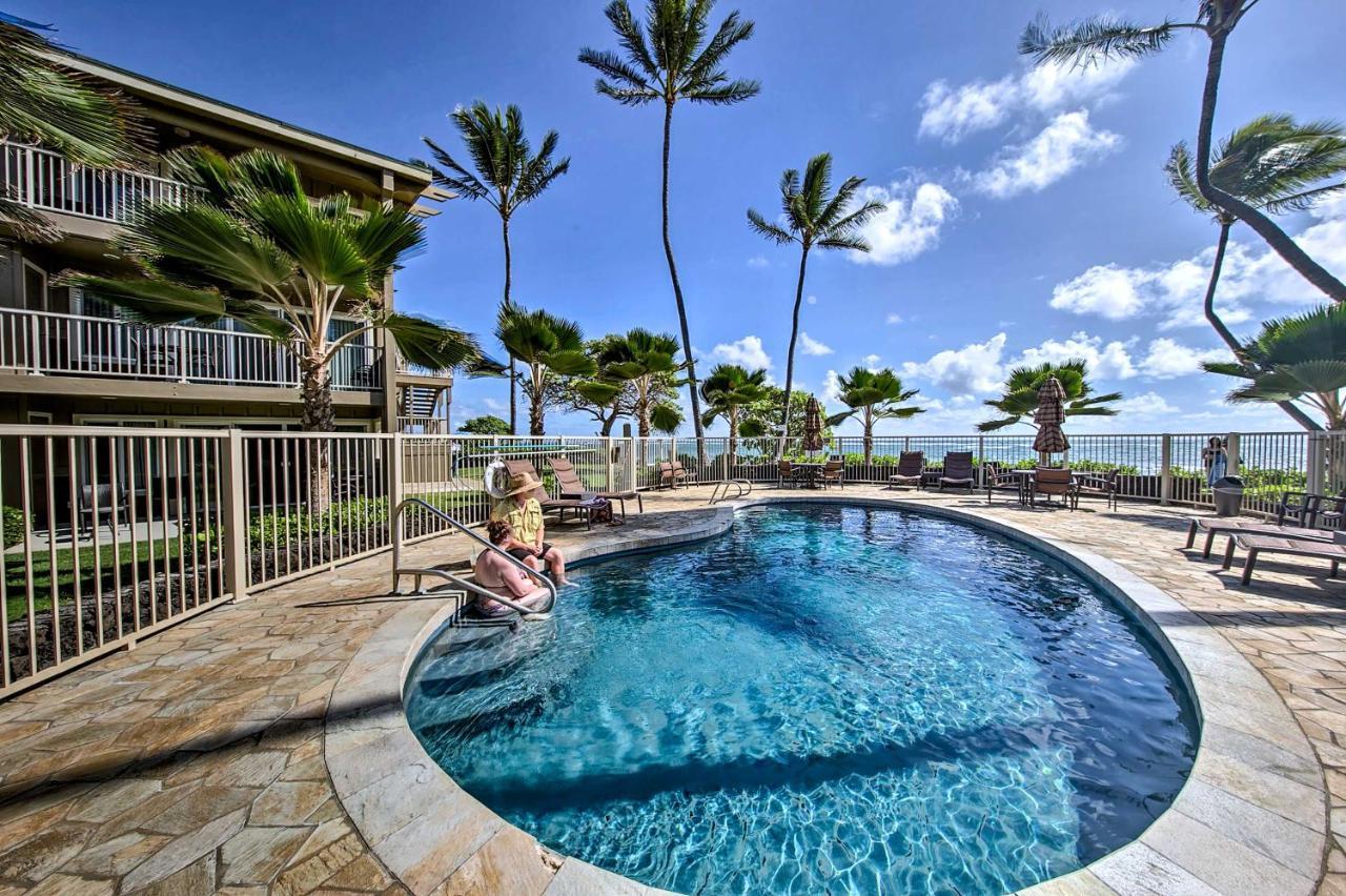 Waipouli Beachfront Condo With Balcony And Ocean Views Kapa'a Εξωτερικό φωτογραφία