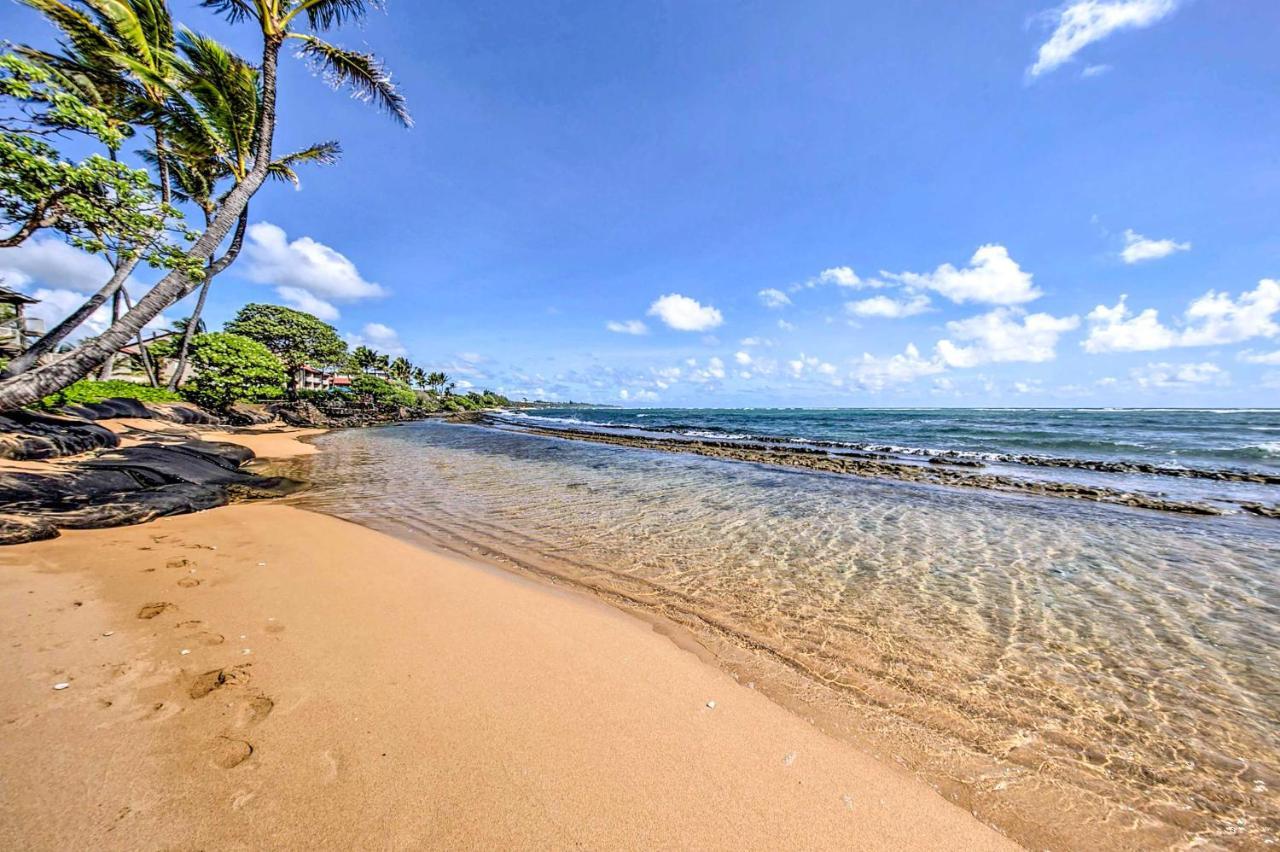 Waipouli Beachfront Condo With Balcony And Ocean Views Kapa'a Εξωτερικό φωτογραφία