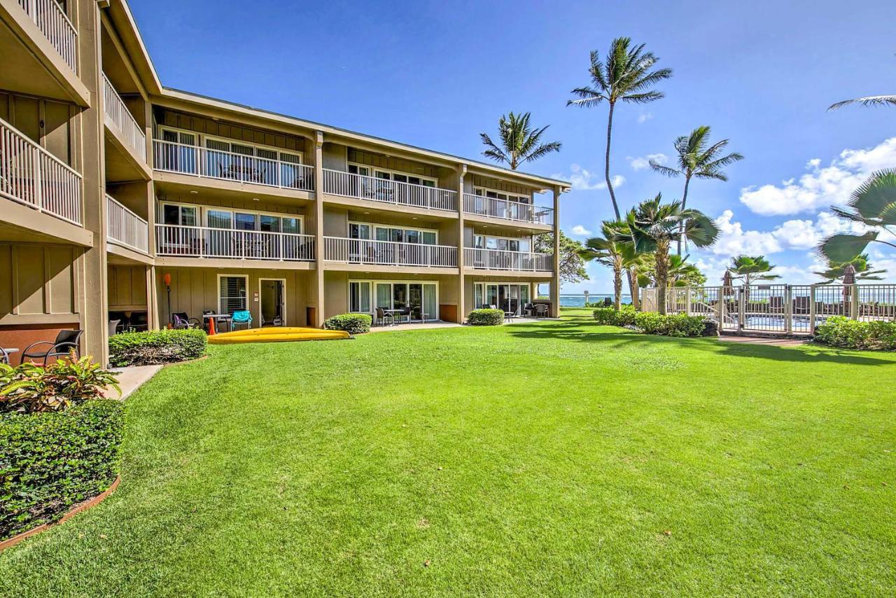 Waipouli Beachfront Condo With Balcony And Ocean Views Kapa'a Εξωτερικό φωτογραφία