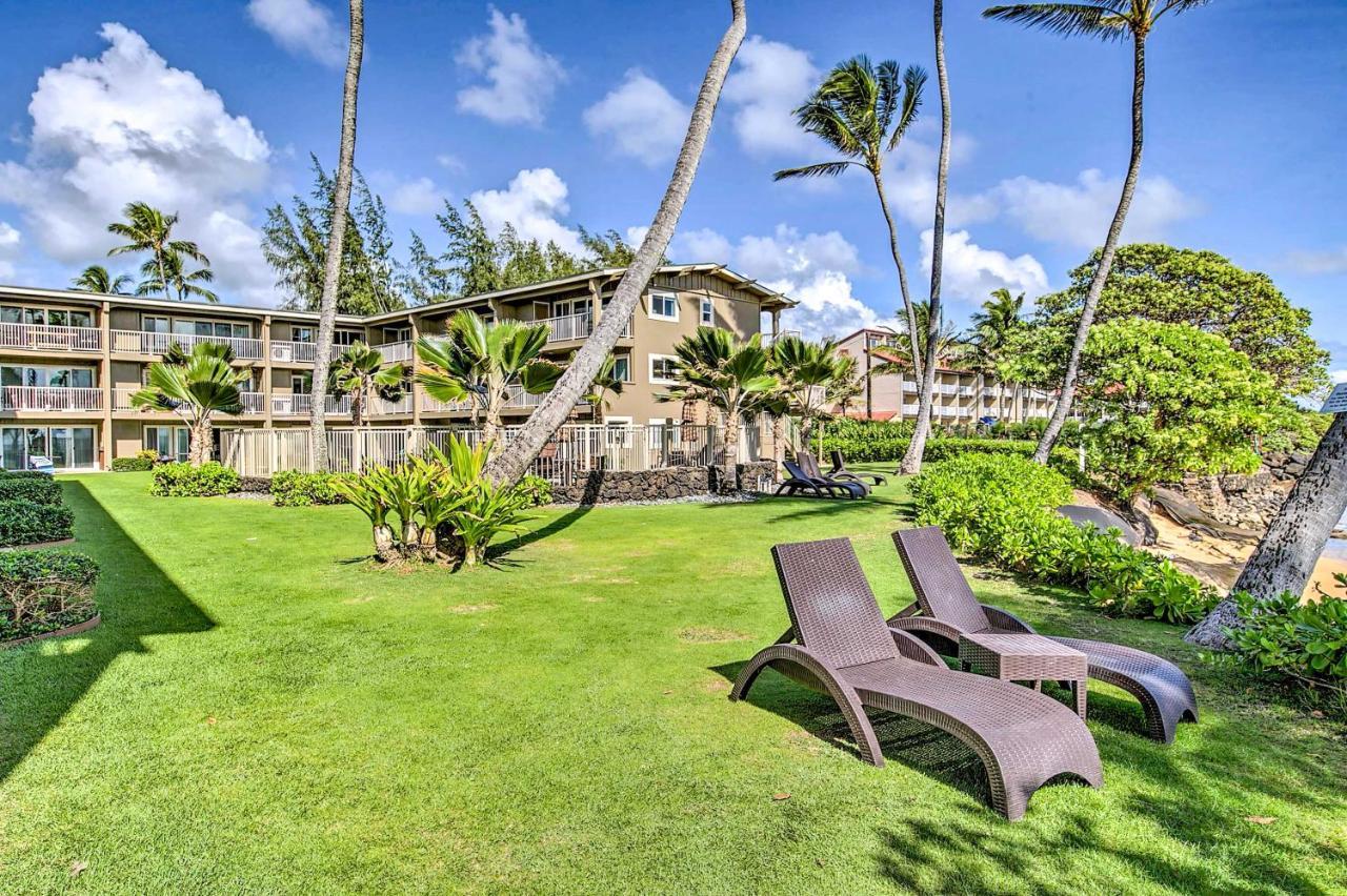 Waipouli Beachfront Condo With Balcony And Ocean Views Kapa'a Εξωτερικό φωτογραφία