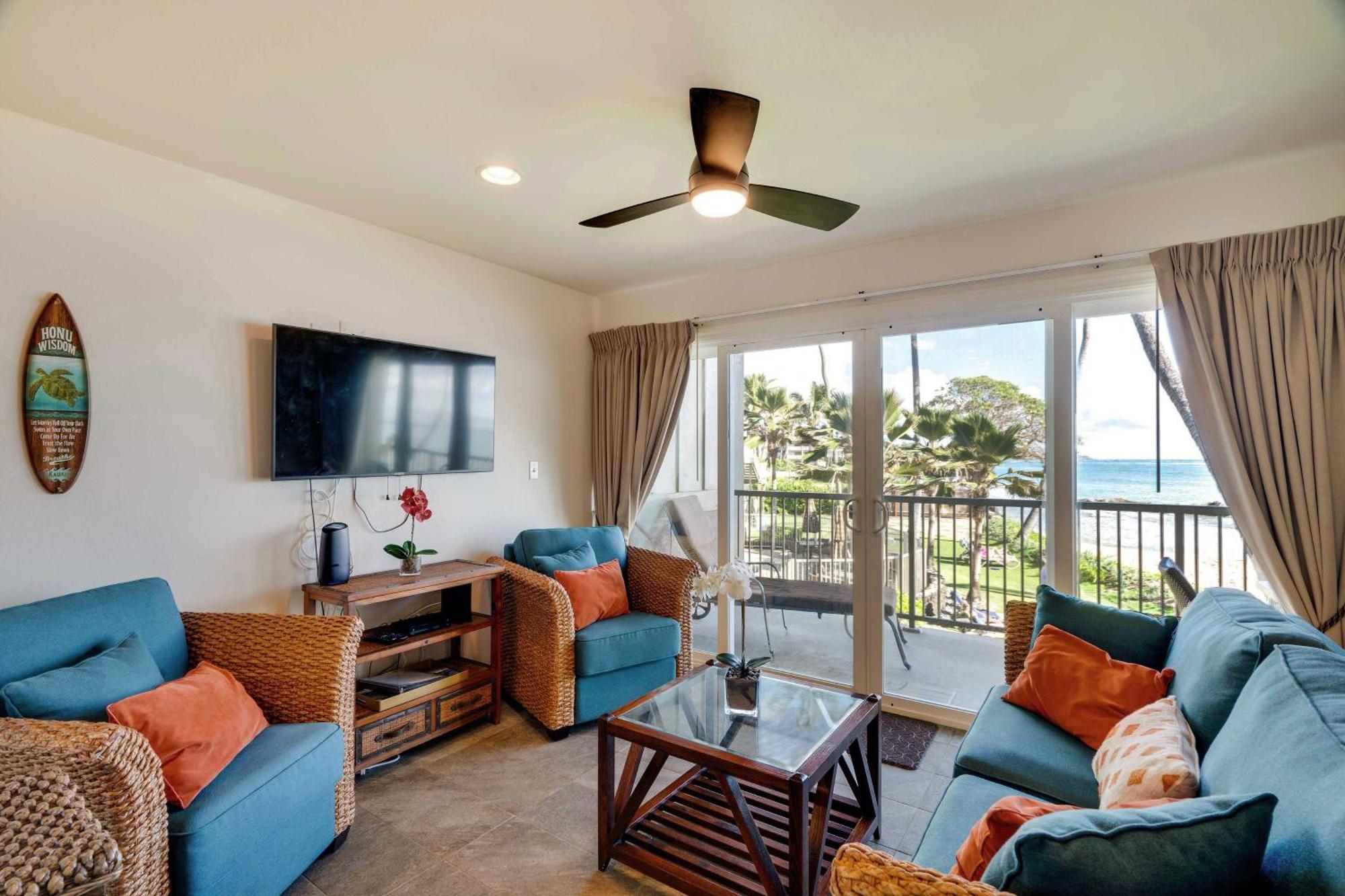 Waipouli Beachfront Condo With Balcony And Ocean Views Kapa'a Εξωτερικό φωτογραφία
